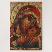 Korsunskaja: icoon van de moeder van God van Chers Legpuzzel (Verticaal)