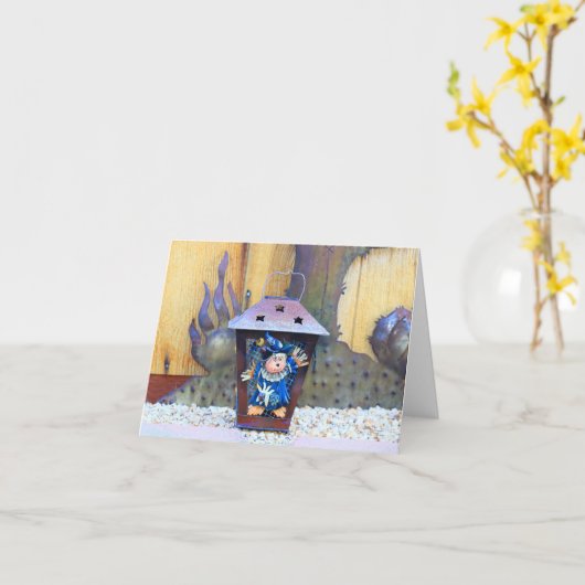 Kort en leuk man verjaardagskaart kaart (Gele Bloem)