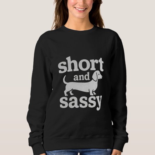 Kort en sassy trui (Voorkant)