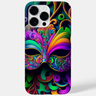 KORT GECOLOREERD BEAUTIFUME MARDI GRAS MASKER Case-Mate iPhone 14 PRO MAX HOESJE