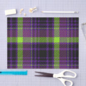 KORT GECOLOREERDE HALLOWEEN PLAID PATTERS TISSUEPAPIER (Craft)