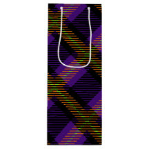 KORT GECOLOREERDE HALLOWEEN PLAID PATTERS