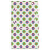 KORT GEKLEURDE EENVOUDIGE BUNNEN KLEIN CADEAUZAKJE (Achterkant)