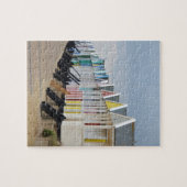 Kort geschilde doorblokhuiden legpuzzel (Horizontaal)