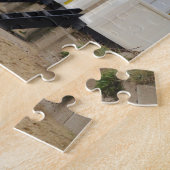 Kort geschilde doorblokhuiden legpuzzel (Zijkant)