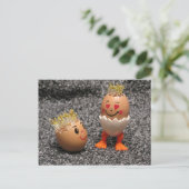 Kort Man en hoog Man Eggmen Serie Paas Kaart (Staand voorkant)