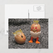 Kort Man en hoog Man Eggmen Serie Paas Kaart (Voorkant / Achterkant)