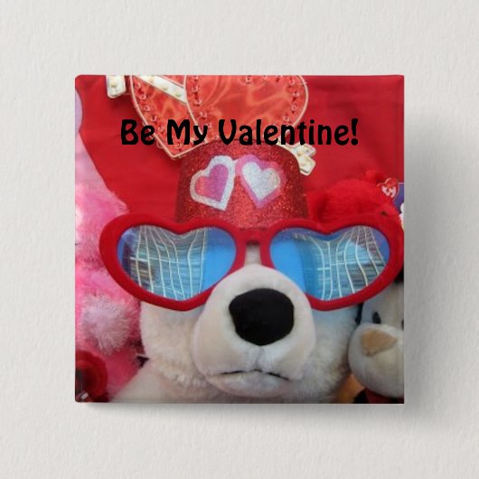 Kort mijn Valentijn Button zijn (Voorkant)