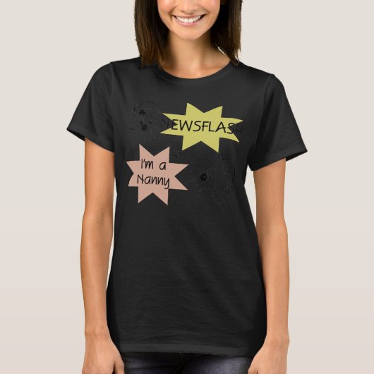 Kort nieuwsbericht ben ik de T-shirts en de Giften (Voorkant)