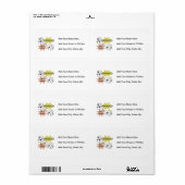 Kort nieuwsbericht ben ik de T-shirts en de Giften Etiket (Full Sheet)