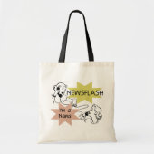 Kort nieuwsbericht ben ik Nana T-shirts en Giften Tote Bag (Voorkant)