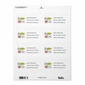 Kort nieuwsbericht ben ik t-shirts een Gammie en Etiket (Full Sheet)