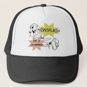 Kort nieuwsbericht ben ik T-shirts een Gramma en Trucker Pet
