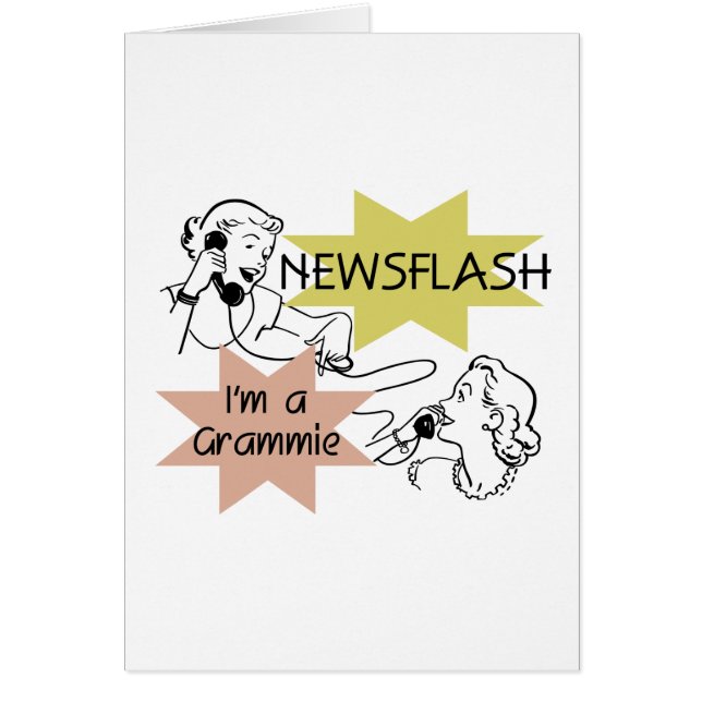 Kort nieuwsbericht ben ik T-shirts een Grammie en (Voorkant)