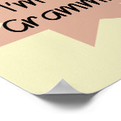 Kort nieuwsbericht ben ik T-shirts een Grammie en  Poster (Hoek)