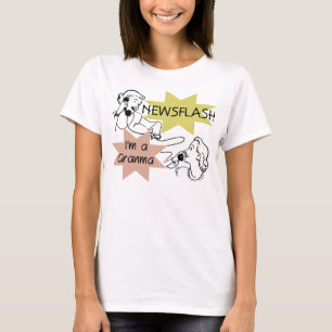 Kort nieuwsbericht ben ik T-shirts een Granma en
