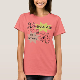 Kort nieuwsbericht ben ik T-shirts een Granma en