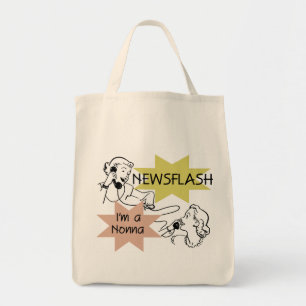 Kort nieuwsbericht ben ik T-shirts een Nonna en Tote Bag
