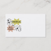 Kort nieuwsbericht ben ik T-shirts een Nonnie en Visitekaartje (Achterkant)