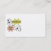 Kort nieuwsbericht ben ik T-shirts een Oma en Visitekaartje (Achterkant)