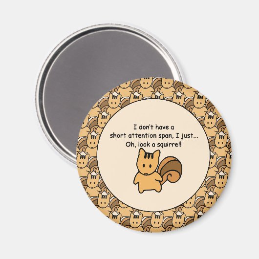 Kort ontwerp van de span-eekhoorn magneet (Voorkant / Achterkant)