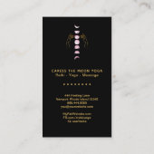 *~* Kort PINK Monfase + Hands Celestiale ster Visitekaartje (Achterkant)