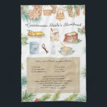 Kortbrood Ontvang Heirloom Tea Towels Theedoek<br><div class="desc">Voor een uniek cadeau kun je een hele reeks behandelingen maken van een van de beruchte recepten van oma, en een cadeautje samen met een theedoek met hetzelfde recept. Maak van handgeschreven recepten van je moeder of grootmoeder of tantes prachtige theedoeken met gevoel voor dagelijks gebruik. Het is gemakkelijk om...</div>