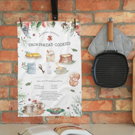 Kortbrood Ontvang Heirloom Tea Towels Theedoek