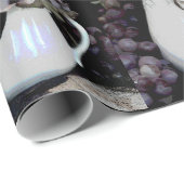 Korte 6-inch pitchers, druiven en bloemen cadeaupapier (Rol Hoek)