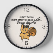 Korte aandacht Span Squirrel Funny (Voorkant)