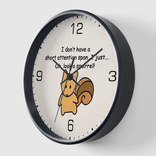 Korte aandacht Span Squirrel Funny (Hoek)