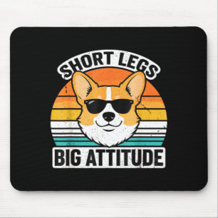 Korte benen grote attitude Grappige Corgi Moeder V Muismat