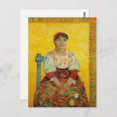 Korte beschrijving van het portret van Italiaanse  Briefkaart (Voorkant / Achterkant)