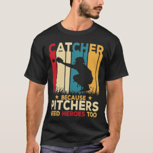 Korte broodjes voor de definitie van catcher, honk t-shirt