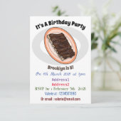 Korte cartoon illustratie kaart (Staand voorkant)