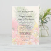 Korte-certificatieprogramma Hawaiian Flowers Pinea Programmakaart (Staand voorkant)