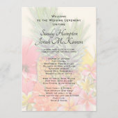 Korte-certificatieprogramma Hawaiian Flowers Pinea Programmakaart (Voorkant)