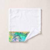 KORTE DAG TROPISCHE GOLD BATHROOM TOWEL SET BAD HANDDOEK (Wasdoekje)