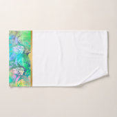 KORTE DAG TROPISCHE GOLD BATHROOM TOWEL SET BAD HANDDOEK (Handdoek)