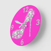 KORTE DIAMOND MET HOGE HOOGHOOGHOOGTE RONDE KLOK (Hoek)