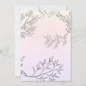 Korte foto's van Dainty Floral op de 18e verjaarda Kaart (Achterkant)