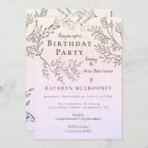 Korte foto's van Dainty Floral op de 18e verjaarda