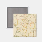 Korte Franse rivieren Magneet (Voorkant / Achterkant)