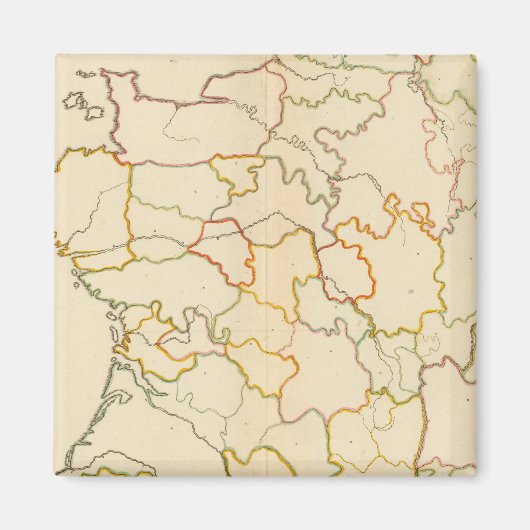Korte Franse rivieren Magneet (Voorkant)