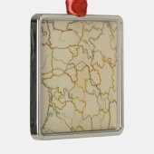 Korte Franse rivieren Metalen Ornament (Rechts)