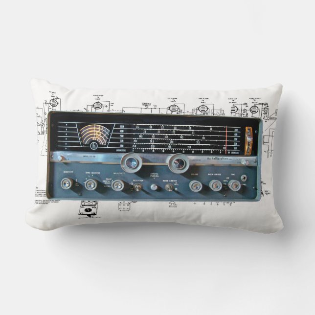  korte golf radio lumbar Pillow Kussen (Voorkant)