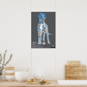 Korte Great Dane Poster (Keuken)
