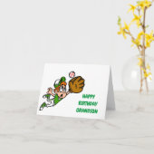 Korte halve dag ****GRANDSON*** Kaart (Gele Bloem)