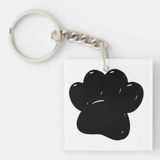 Korte handtekening afdrukken sleutelhanger (Voorkant)