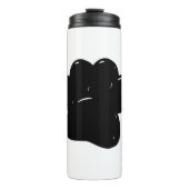 Korte handtekening afdrukken thermosbeker (Voorkant)